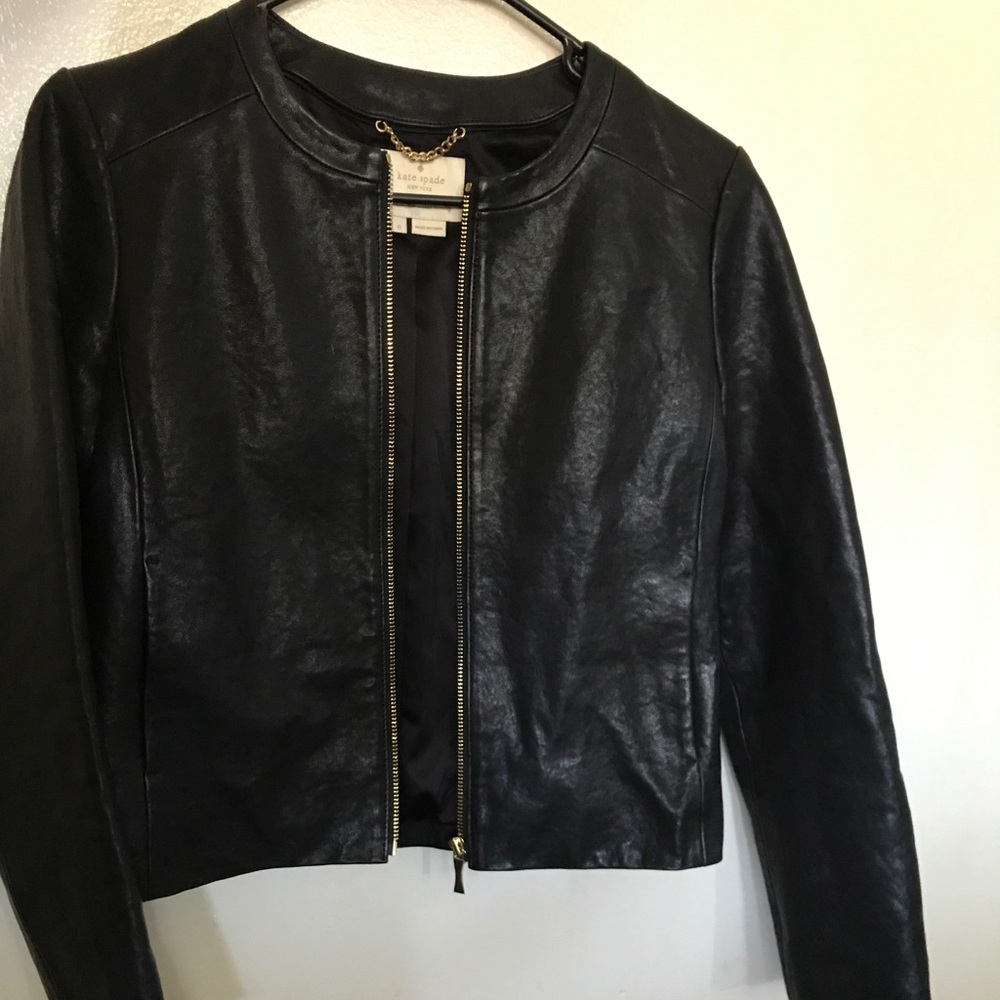 Kate Spade leather jacket
